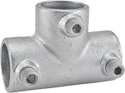 Global Industrial 1-1/4" Size 90 Degree Three Socket Tee Pipe Fitting (1.72" Fitting I.D.)