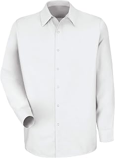 Red Kap Mens Rk Specialized Pocketless Work Shirt