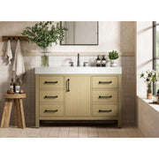 Elegant Kitchen and Bath 48" Single Bathroom Vanity in Honey Brown by Elegant Lighting – unspecified, Wood, Honey Brown, Model VF60648MHB