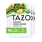 TAZO 16 Count (Pack of 6) / Green Ginger / 6 Tea Samplers
