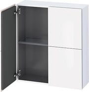 Duravit L-Cube 31-1/2" Engineered Wood Wall Mounted Linen Tower - White High Gloss (Lacquer)