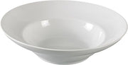 Yanco AC-711 ABCO Deep Mediterranean Bowl, 32 Oz Capacity, 10.75" Diameter, 3" Height, Porcelain, Super White, Pack of 12