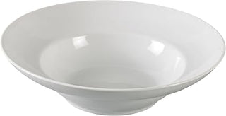 Yanco AC-711 ABCO Deep Mediterranean Bowl, 32 Oz Capacity, 10.75" Diameter, 3" Height, Porcelain, Super White, Pack of 12
