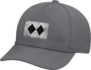Retro Double Black Diamond Ski Sign Symbol Adjustable Printed Baseball Hat