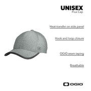 Unisex Flux Cap | Mesh Baseball Cap for Men & Women by OGIO – Polyester, Blacktop, Model OG601