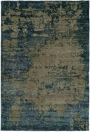 Elara Area Rug ER-367 Contemporary Blue, Blue, 2' x 3'