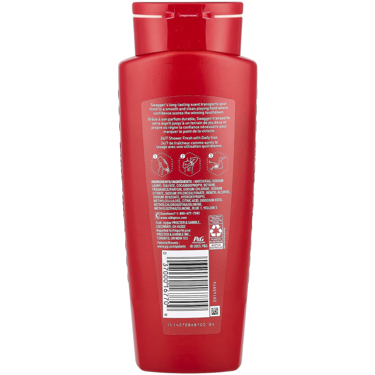 Bw Swagger Red Size 16z by Old Spice – 192 Fl Oz (Pack of 1), Pack of 12, Model PPAX1259655
