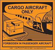 Labelmaster L20R Cargo Aircraft Only Label, Paper (Pack of 500)