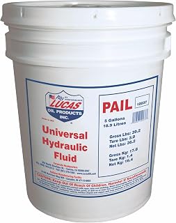 Lucas Oil 10037 Universal Hydraulic Fluid (1) 5 Gallon Pail