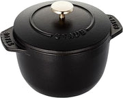 STAUB Cast Iron 0.75-qt Petite French Oven - Matte Black, Made in France
