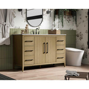Millie Bathroom Vanity Honey Brown by Lighting Design – Wood, Honey Brown, Model VF29354MHB
