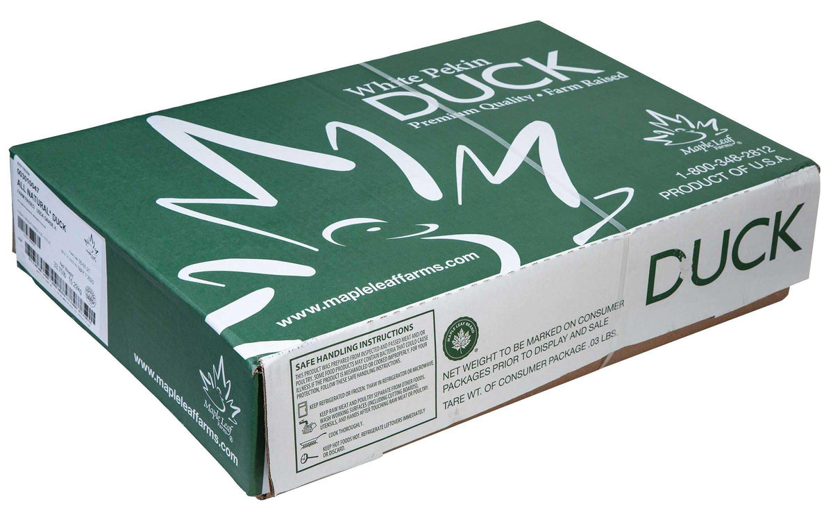Maple Leaf All Natural Medium Whole Duck by Maple Leaf Farms – 5.75 pounds