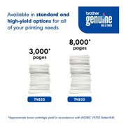 Genuine TN850 High-Yield Black Toner 4-Pack Bundle with Accessories by Brother – Medium, Black, Model ATN850