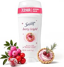 Secret Fresh Antiperspirant Deodorant for Women, Berry Bright Scent, 2.6 Ounce (Pack of 12)