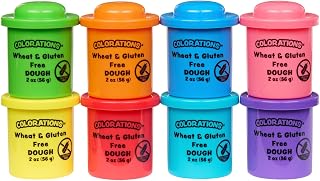 Colorations Wheat & Gluten-Free Classic Dough, 8 Colors (2 oz Each)