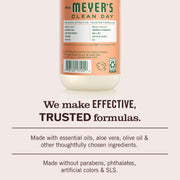 Mrs. MEYER'S Geranium / 12.5 Fl Oz (Pack of 1) / Red Hand Wash