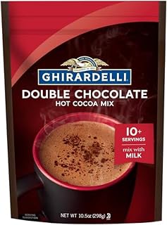 Ghirardelli Hot Chocolate Double Chocolate, 10.5 Ounce
