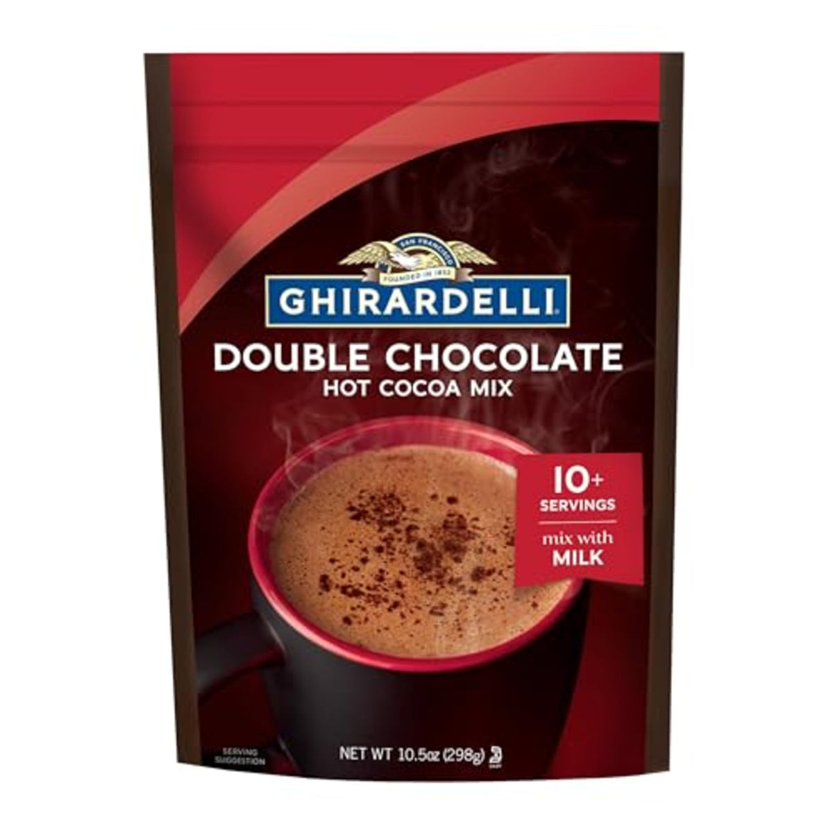 Ghirardelli Double Chocolate / 10.5 Ounce (Pack of 1) / Rich brown Cocoa