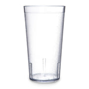 Carlisle Plastic Tumbler – 16 oz, Pebble Textured, Stackable, 24-Pack