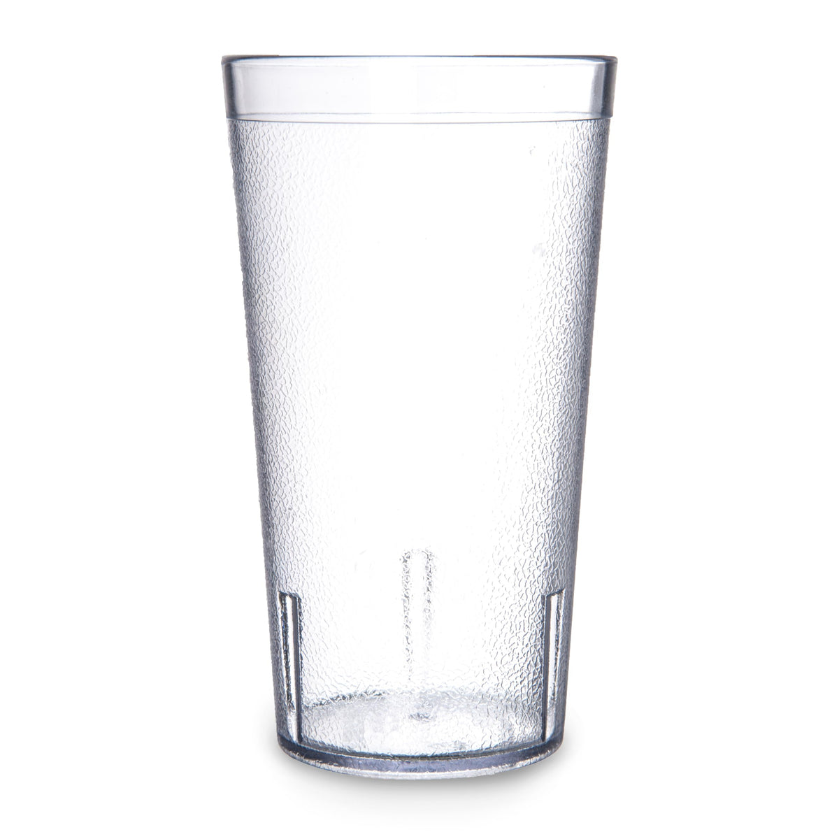 Carlisle Plastic Tumbler – 16 oz, Pebble Textured, Stackable, 24-Pack