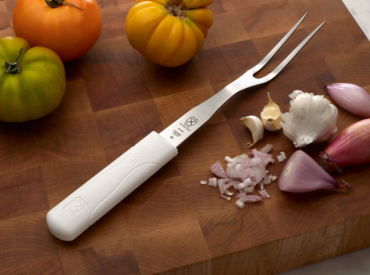 Mercer Culinary 8" / White / Fork 12 Inch Meat & Carving Forks