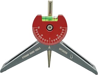 Strong Hand Tools Strong Hand, Magnetic Pipe Centering Head, Mark Pipes Over 2” Diameter, Anodized Aluminum, 360° Rotatable Dial, MPCH250