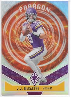 J.J. McCarthy 2025 Panini Phoenix Paragon Insert Card #8