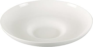 Yanco AC-310 ABCO 10.5" Mediterranean Pasta Bowl, 18 Oz Capacity, Porcelain, Super White, Pack of 12
