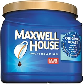 MAXWELL HOUSE 04648 Coffee, Regular Ground, 30.6 oz Canister