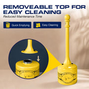 Eagle Yellow / 5 Gallon / 1 Smoking Receptacles