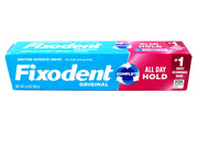 Original Denture Adhesive Cream-2.4 oz by Fixodent – 2.4 Ounce Pack of 4, multicolor, Pack of 4, Model PG-733B
