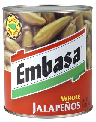 Embasa Whole Jalapeno Pepper With Escabeche by MegaMex – Pack of 6