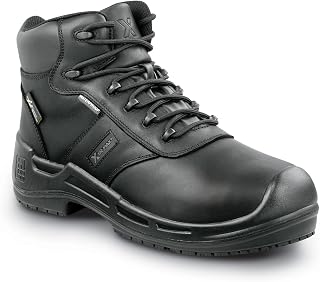 SR Max Mens Black Danbury MaxTRAX Steel Toe Met-Guard WP SRO Boot