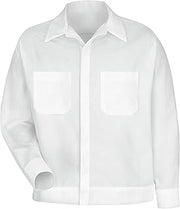 Red Kap Men's Button Front Shirt Jacket