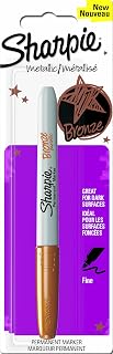Sharpie Fine Point Metallic Permanent Marker - Bronze, Pack of 1