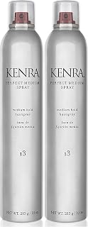 Kenra Perfect Medium Spray 13 | Provides Styling Control Without Stiffness | Medium Hold | Fast-Drying Formulation | High Shine Finish | All Hair Types