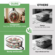 EverPetal Wreath Storage Bag, Round 24 Inch, 4-Pack
