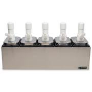 San Jamar 5 Pumps / Stainless / 1 Pump Dispensers