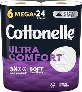 Cottonelle 48611 Ultra ComfortCare Toilet Paper, Soft
