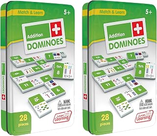 Junior Learning Addition Dominoes, 2/Bundle (JRL481-2)