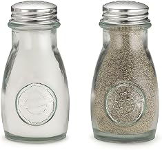 TableCraft 6618 Green Glass 4 Oz. Salt/Pepper Shaker - 24 / CS