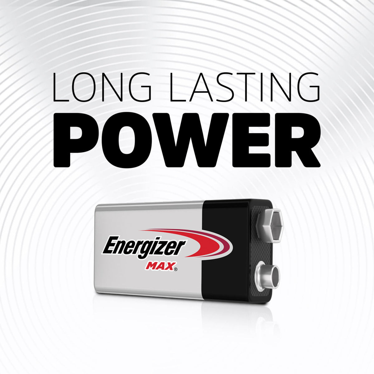 MAX 9V Battery (1 Pack) by Energizer – 1, Multicolor, Pack of 3, Model 522BP