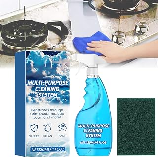 Foam Spray, Splashfoam Spray, Splash Kitchen All Purpose Cleaner, Splash Bottle Oven Cleaner, Multi-Purpose Foam Cleaner for Kitchen Heavy Oil (1PC)