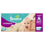Pampers Size 5 / 96.0 / Multicolor Baby Diapers