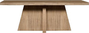 Zerano Cross Legs Dining Table - 84" - Brushed Smoke