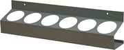 Durham 385-95 Gray Cold Rolled Steel 6 Sections Aerosol Can Caddy, 21-1/2" Width x 5-1/4" Height x 3-1/8" Depth