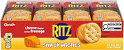Ritz Snackwich Crackers Cheese Flavour (8x38g) 304g/10.7oz {Imported from Canada}