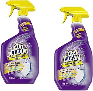 OxiClean Shower Guard Daily Shower Cleaner Spray, 30 fl oz (Pack of 2)