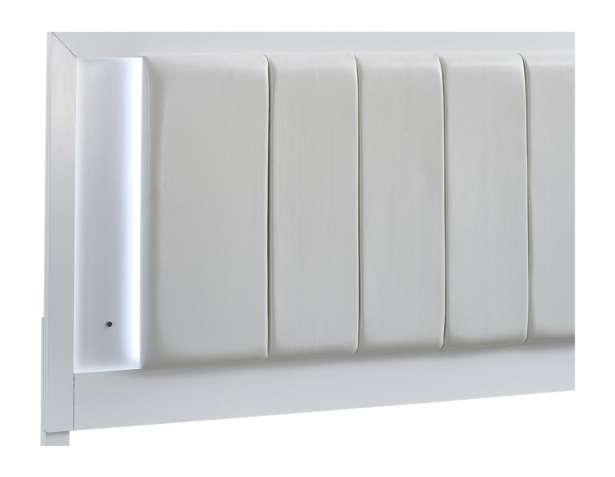 Full Bed White by Glory Furniture – Wood, White, Model G2490F-FB5