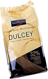 VALRHONA Bulk Feves Dulcey Blond 35%, 3kg